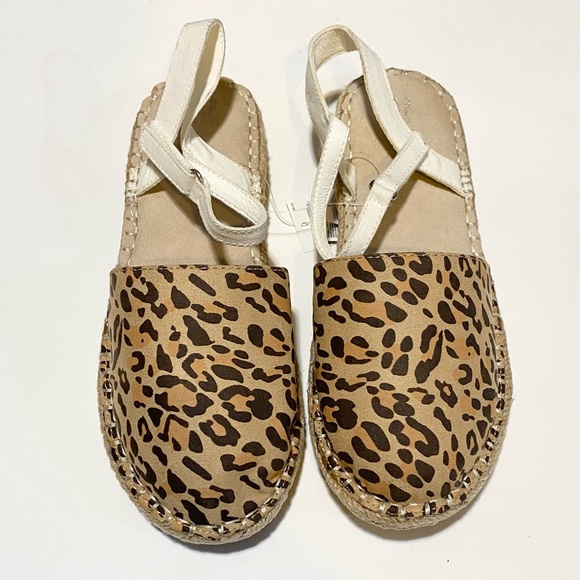 Kids Leopard print Espadrille Sandals - Picture 2 of 8